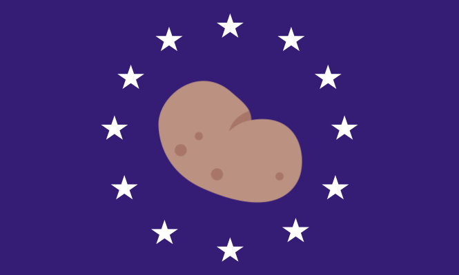 Regional Flag of The Potato Union